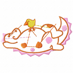 Dinosaur Embroidery Design 10 Dinosaur Embroidery Design 10